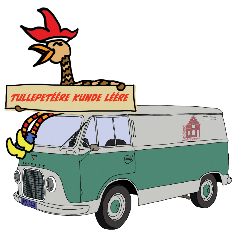 Buske Carnaval Tullepeteere kunde leere kopiëren